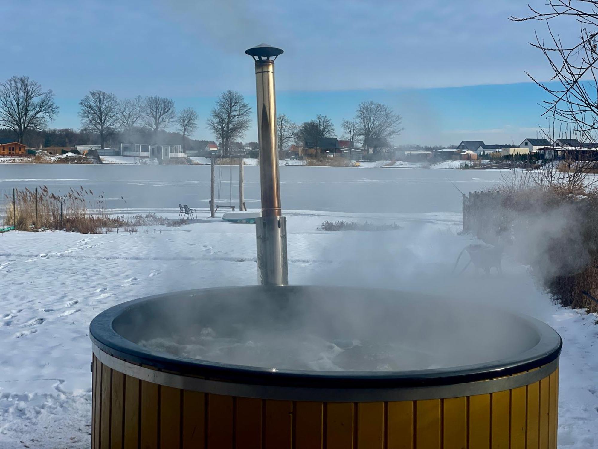 فيلا Relax House Nad Jeziorem Z Goraca Balia Bieniowice المظهر الخارجي الصورة