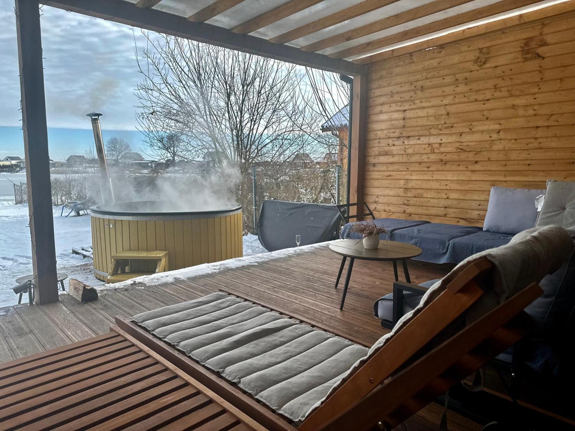 فيلا Relax House Nad Jeziorem Z Goraca Balia Bieniowice المظهر الخارجي الصورة